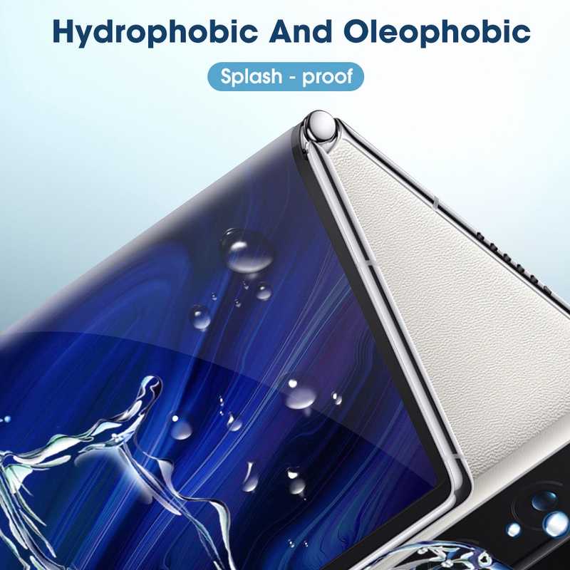 Film Hydrogel Pelindung Layar Bahan TPU Anti Sidik Jari Untuk Huawei Mate Xs 2