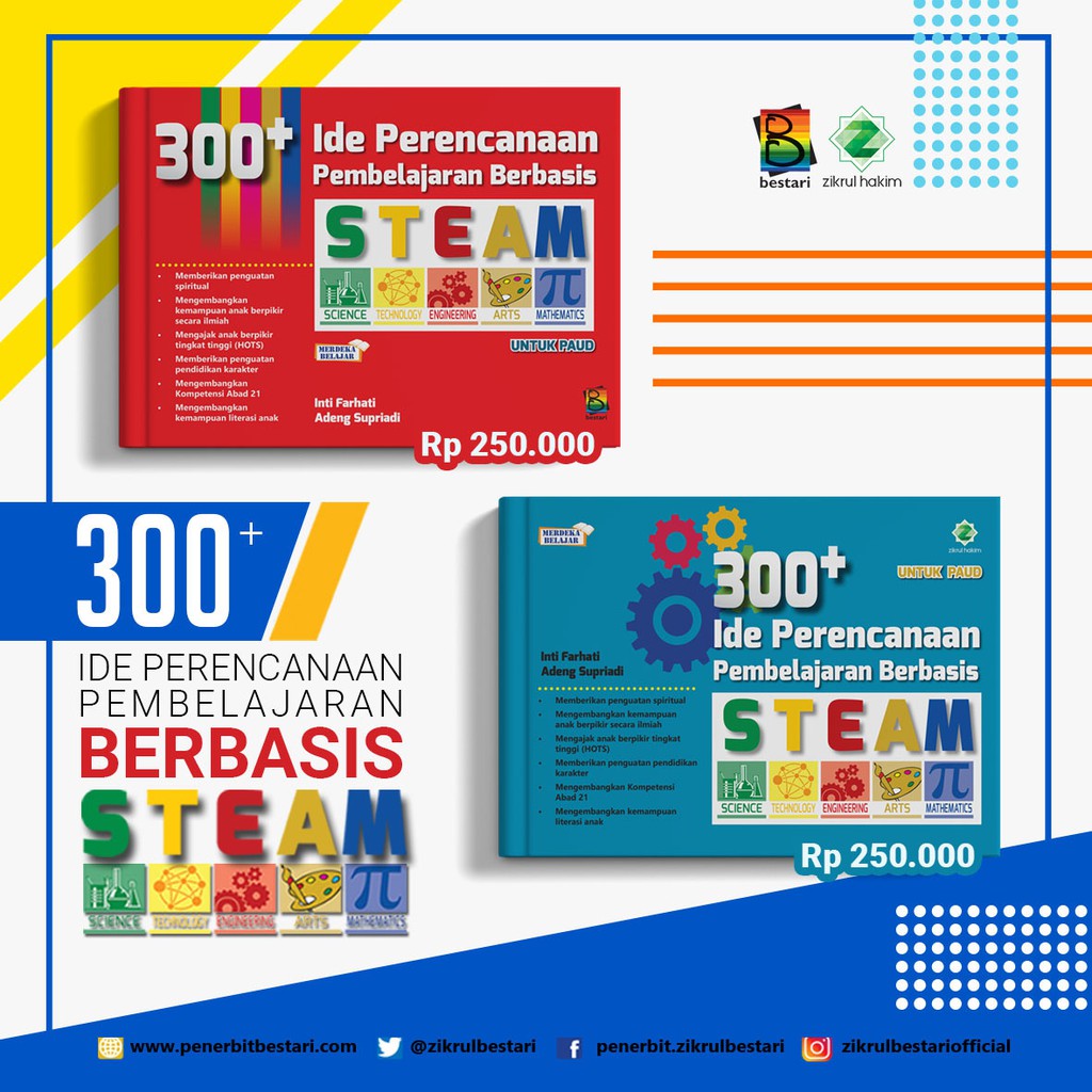 Buku Panduan Guru Paud Tk Berbasis Steam Loose Part 300 Ide Perencanaan Pembelajaran Paud K13 Shopee Indonesia