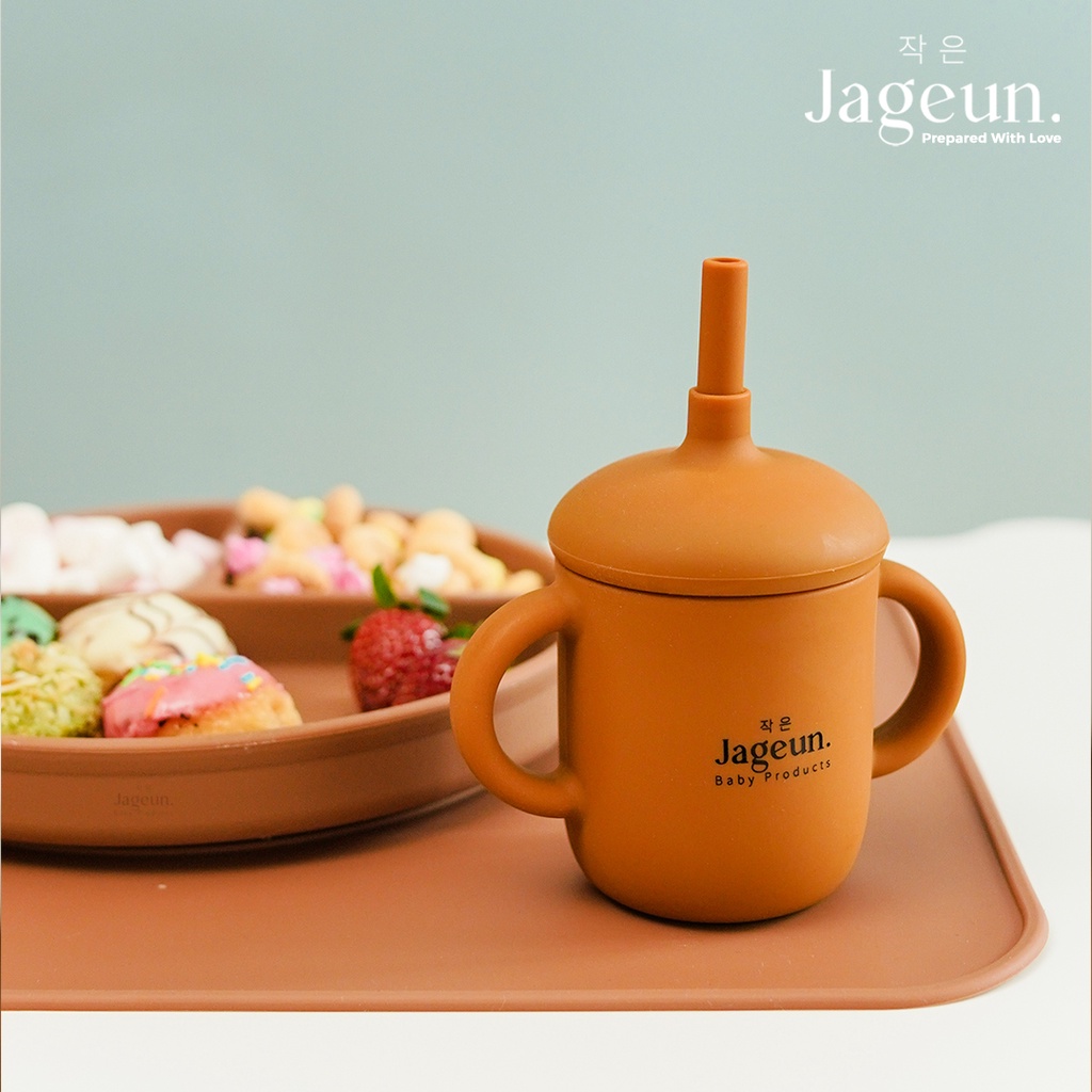 JAGEUN Premium Silicone Baby Sippy Cup | Tempat Minum Bayi