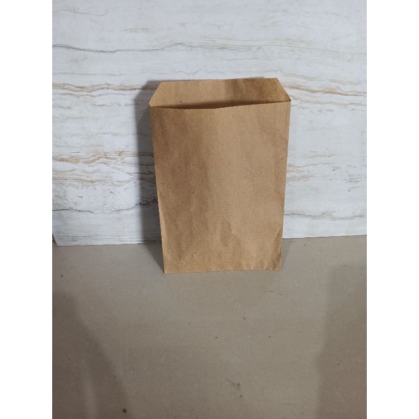 

Paper bag kantong kertas flat cokelat uk. 19 x 12 cm (min. pembelian 50 pcs)