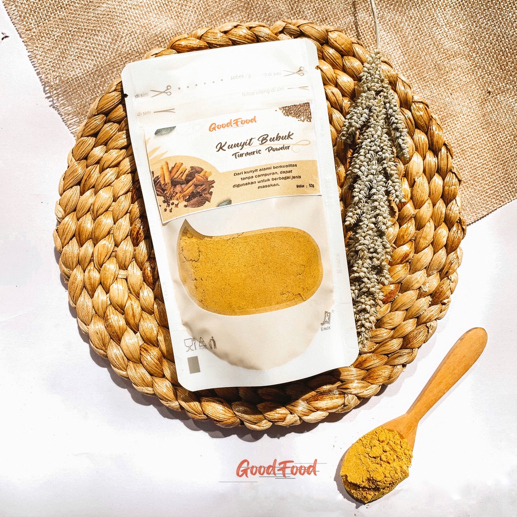 Jual Kunyit Bubuk Bumbu Rempah Premium Turmeric Powder Shopee Indonesia