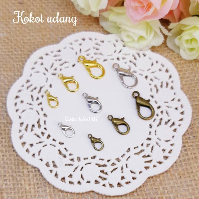 (10pcs)Kokot udang/kait kalung gelang,ganci