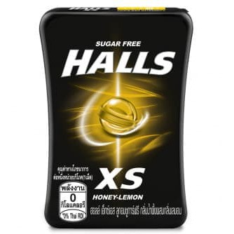 

#HANDCARRY Halls XS Sugar Free Mints Honey Lemon 15g - UFOHCR0139