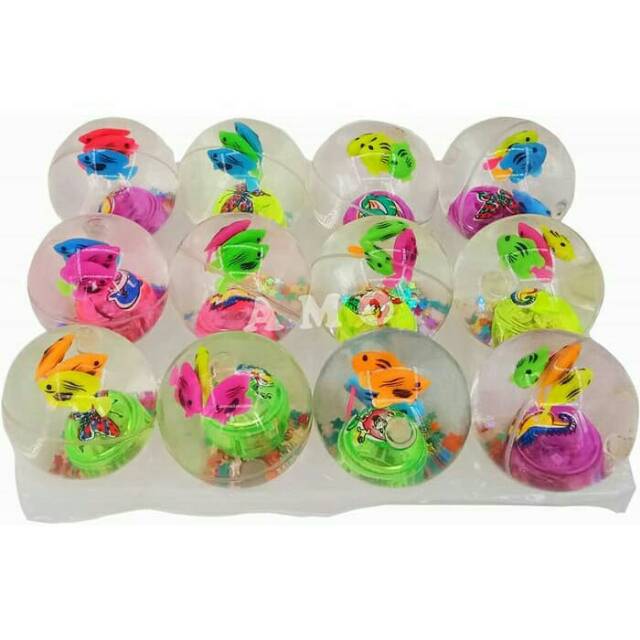 MAINAN BOLA BEKEL AIR BOLA BEKEL LAMPU ADA ISI