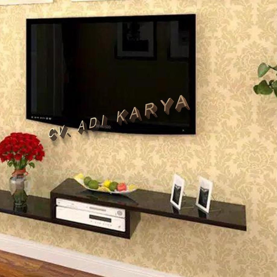 Terbaru Rak Tv Dinding Minimalis Dekorasi Meja Gantung Susun Serbaguna Hiasan Tempat Penyimpanan Mul