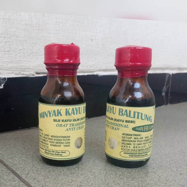 Minyak herbal alami kayu balitung