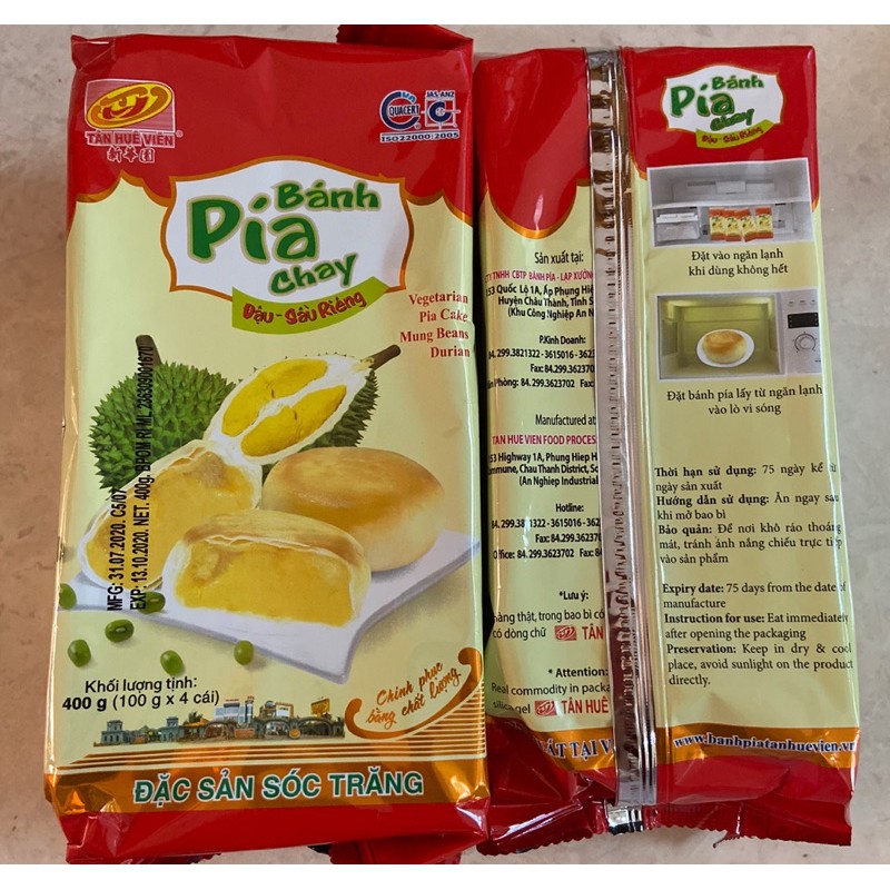 BANH PIA CHAY PIA DURIAN Shopee Indonesia