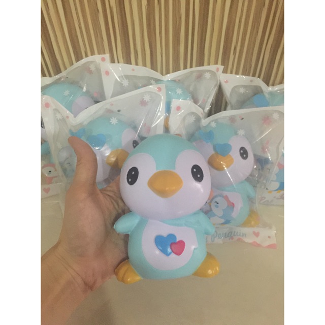 blue penguin squishy