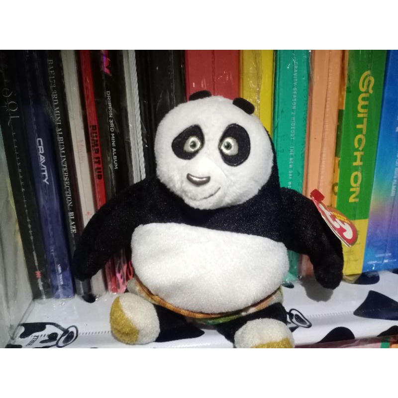 READY BONEKA NEW TAG BRAND TY (KUNGFU PANDA & PINGUIN MADAGASCAR)
