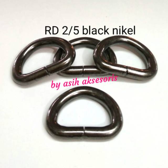 Ring D 2cm / RD 2/5 black nikel