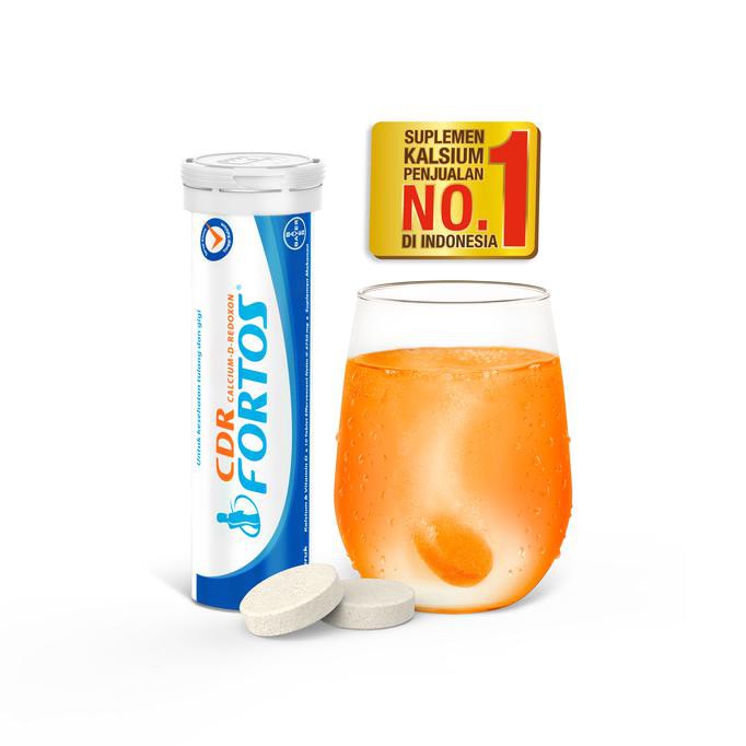 CDR Fortos Suplemen Kalsium 10 Tablet