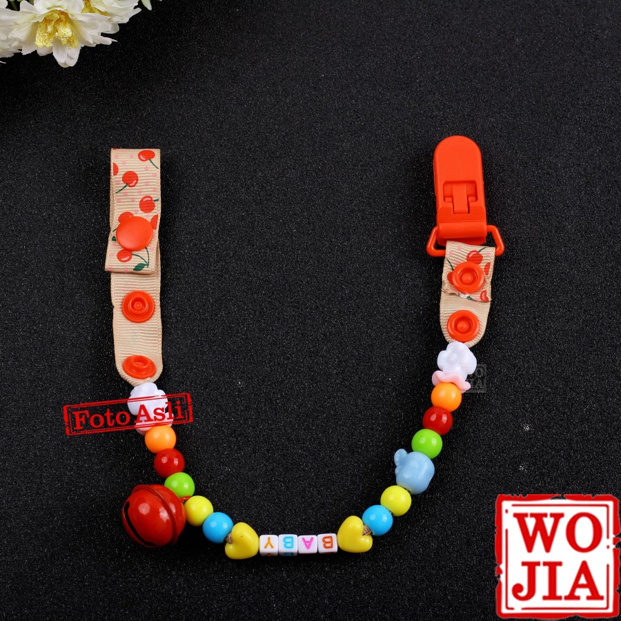 Gantungan Dot Empeng Gantungan Teether Bayi / Pacifier Holder Clip