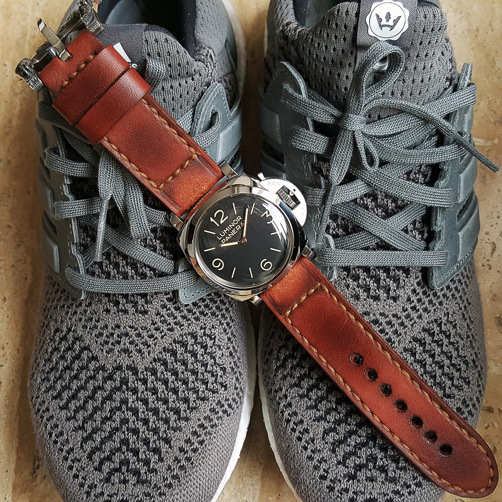 Original Handmade Gunny Straps Caitlin 9 Size 22mm Untuk Panerai Luminor Pam 1312, Pam 351, Pam 352