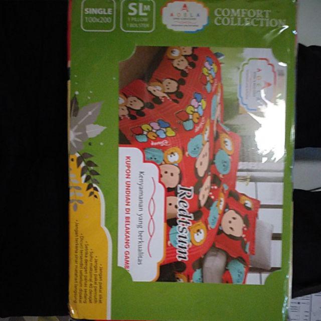 Rc Termurah Sprei Adela 100x200 Cm Single Banyak Motif Harga Terjangkau Kain Tidak Luntur