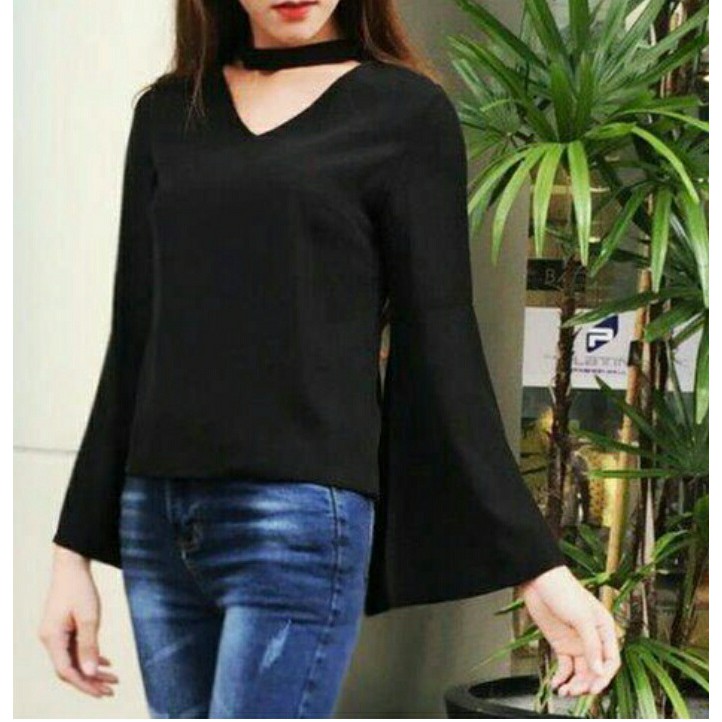 (COD) Blouse Lely / Pakaian Wanita / Blouse