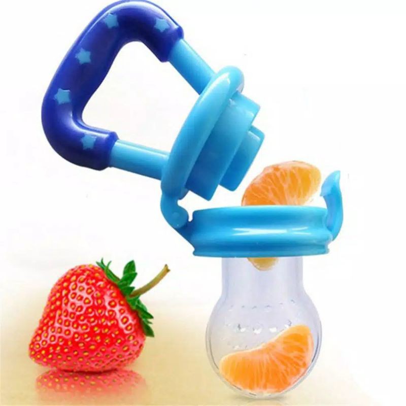 EMPENG BUAH DAN MPASI BAYI BAHAN SILIKON LEMBUT / BABY FRUIT PACIFIER-3