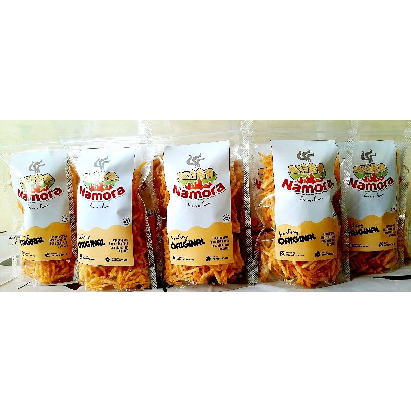 

Stik kentang asli Namora rasa Original