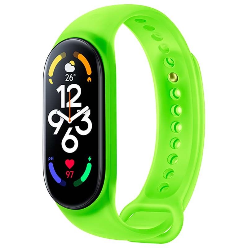 SMARTBAND M6 MI6 JAM TANGAN SMARTBAND CUSTOM WALLPAPER - HIJAU