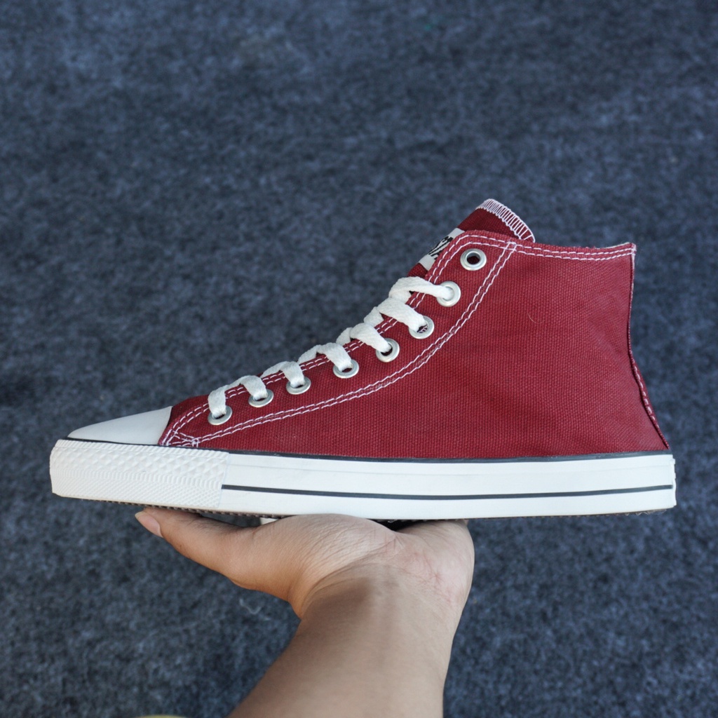 BISA COD !! SEPATU PRIA CASUAL SNEAKERS CONVERSE HIGH 70s CLASIC MERAH SEPATU PRIA / WANITA