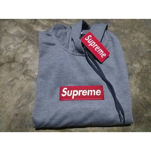 Jaket Hoodie Supreme Box logo PREMIUM