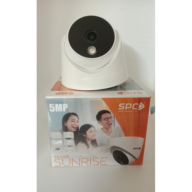 Camera CCTV SPC Sunrise Indoor 5mp, Malam bisa berwarna (Full colour)