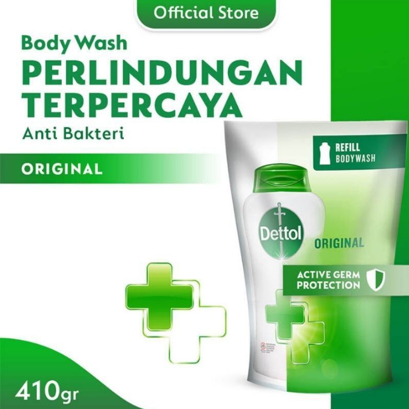 Dettol Body Wash Refill  Ml All Varial 410 Ml (Sabun Mandi Cair)