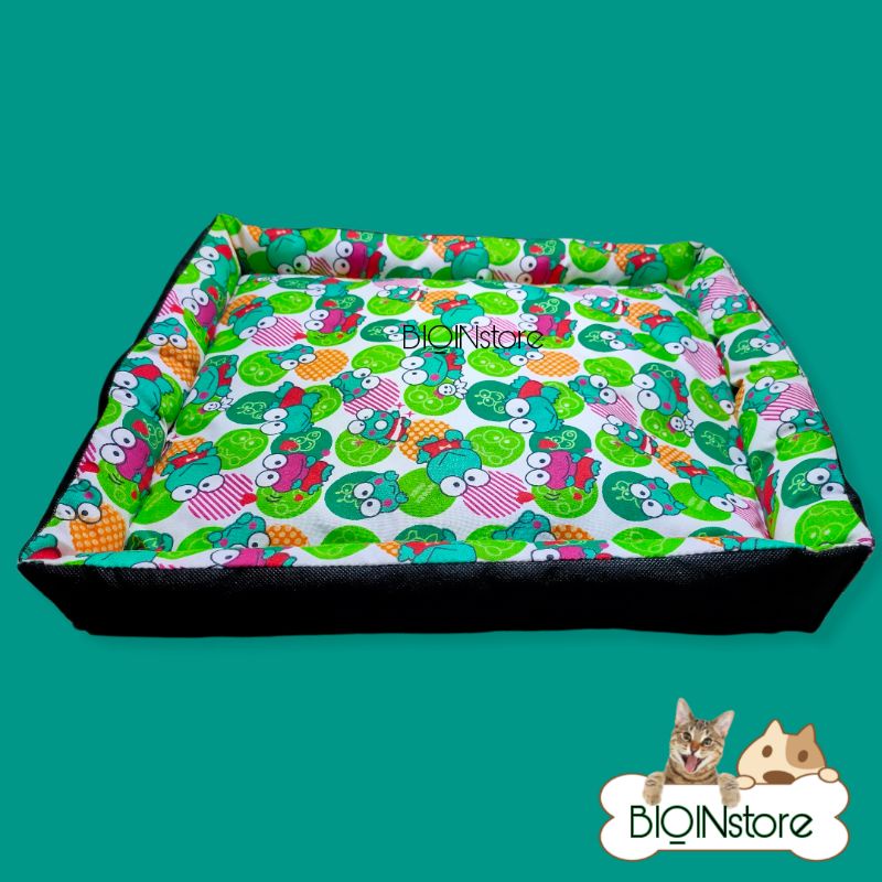 kasur kucing anjing kelinci motif kropi