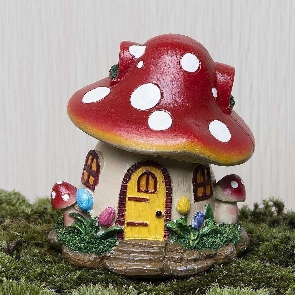 [Elegan] Rumah Jamur Natal Bonsai Craft Flower Mushroom Desktop Decor Hiasan Rumah Miniatur