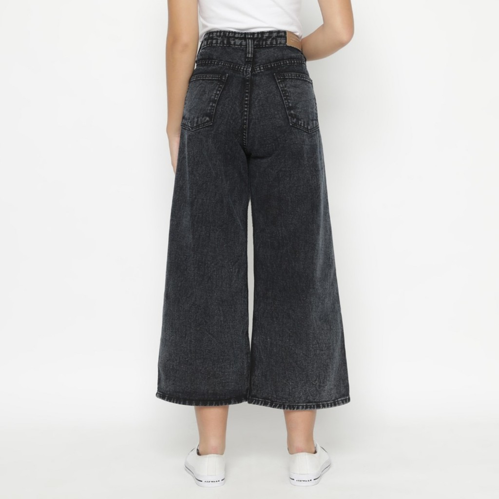 Highwaist Kulot Jeans - KULOT JEANS WANITA / CELANA JEANS WANITA / KULOT HIGH WAIST