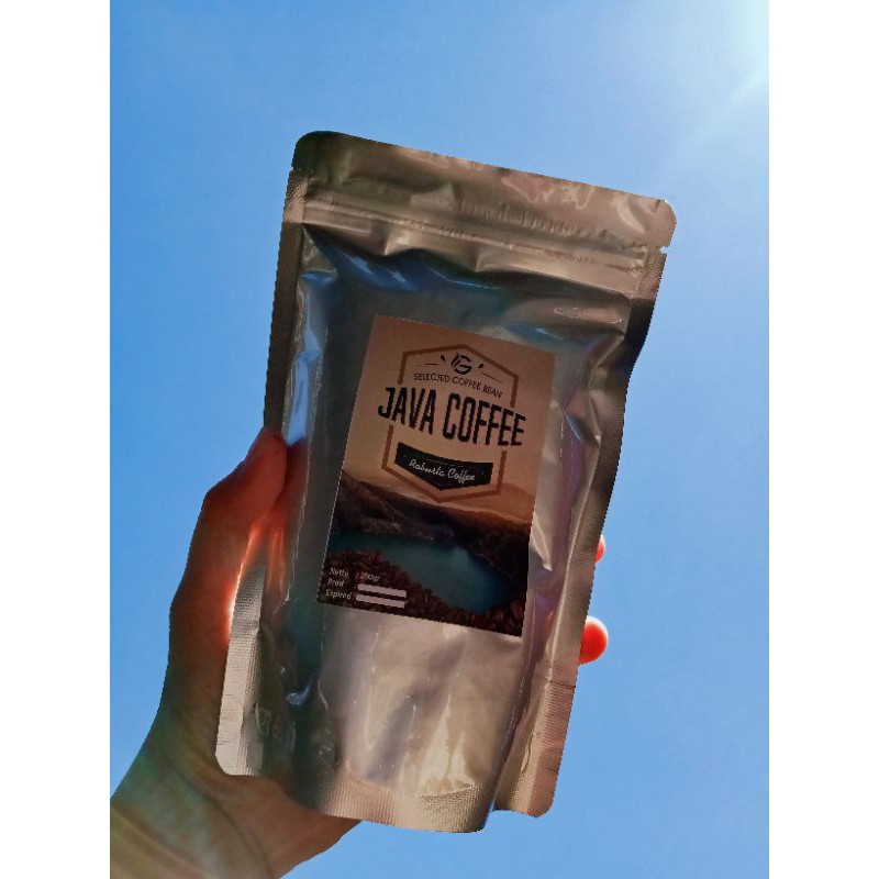 

kopi robusta murni tanpa campuran