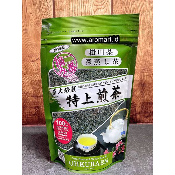Ohkuraen Green Tea Summer Harvest Sencha Tokujo  - 100gr [PROMO Buy 1 Get 1]