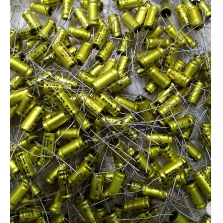 elco  tweterr non polar 4.7uf 50V Elna gold