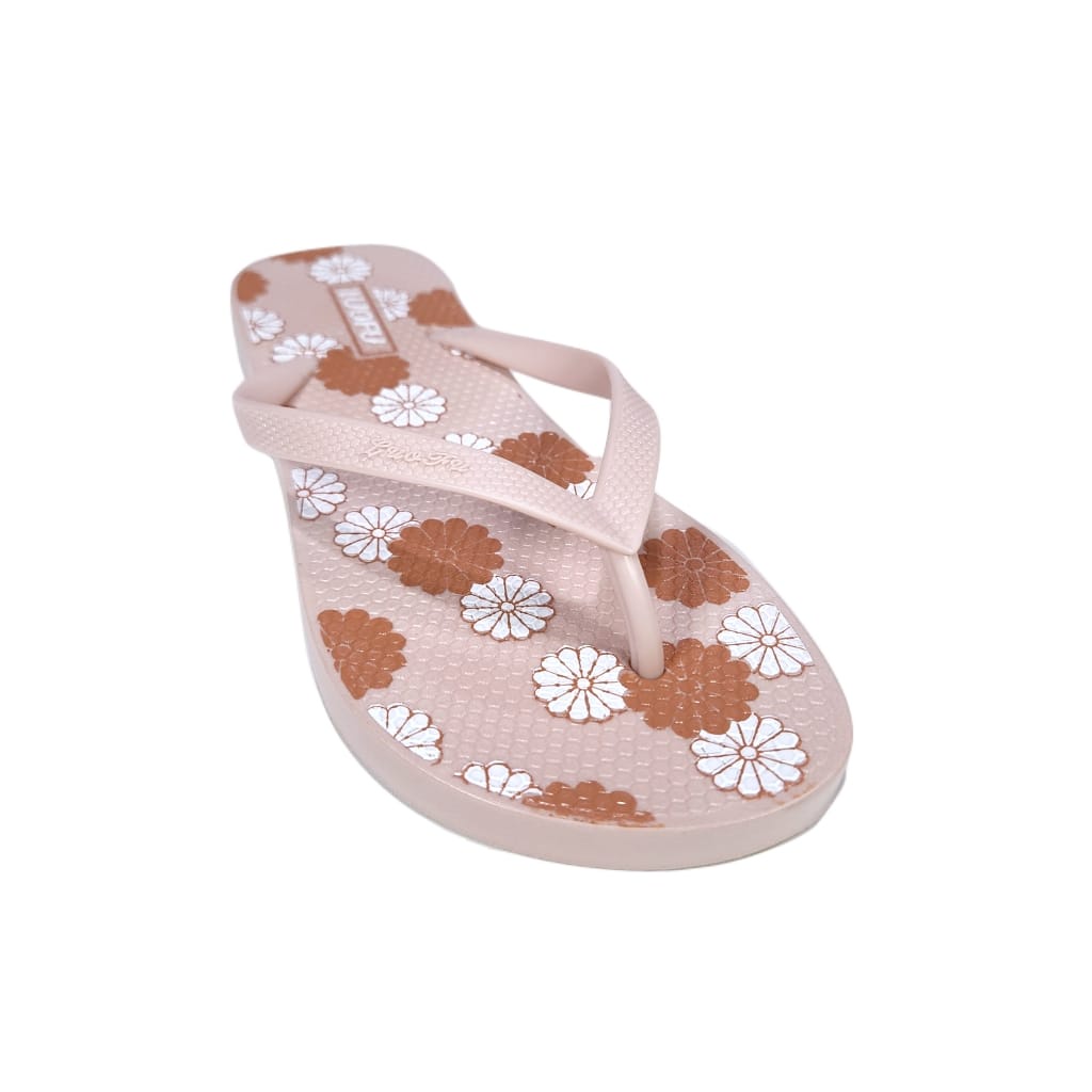 LUOFU ORIGINAL jelly sandal karet empuk murah jepit wanita sendal japit import F1159E168