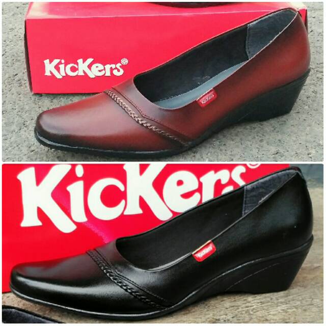 sepatu pantofel wanita kickers