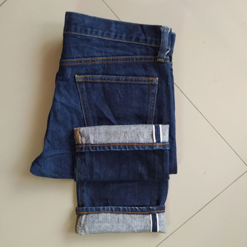Uniqlo selvedge denim second