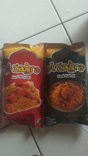 Ready Beras Basmati Lengkap Dengan Bumbu Biryani Kabuli Mandi Kebuli Alzahra Al Zahra Instan