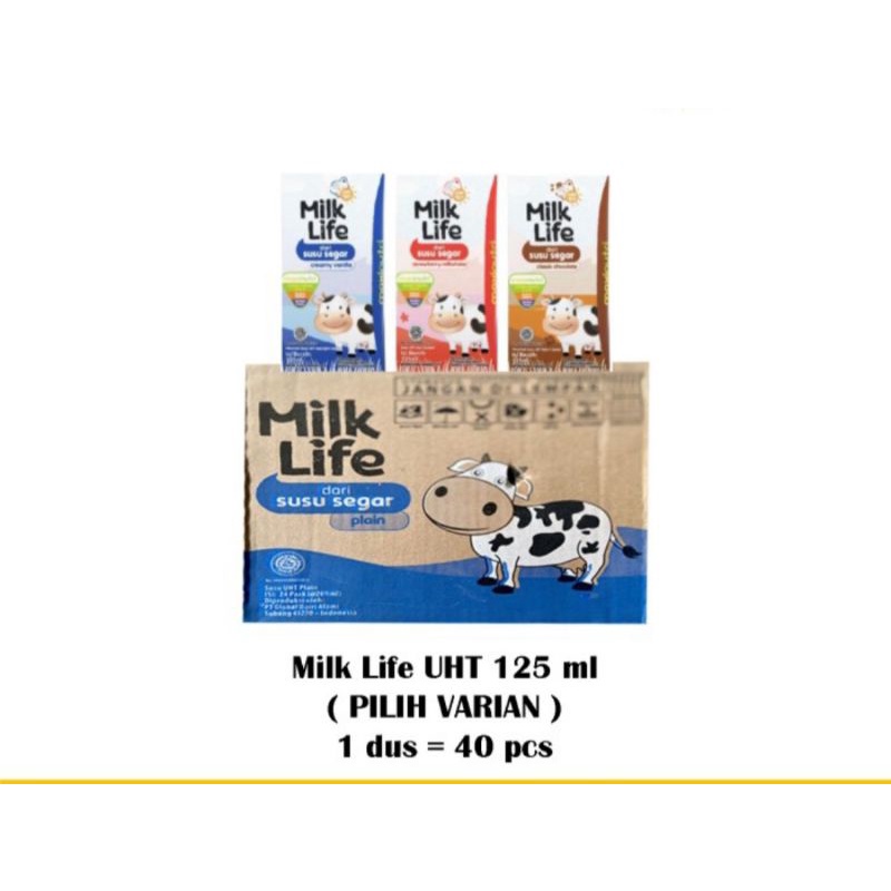 

milklife susu uht 115ml x 40pcs