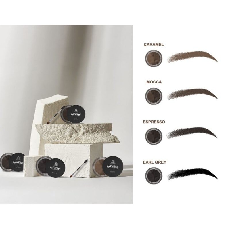 Madame Gie Brow On Point/ Pomade Alis