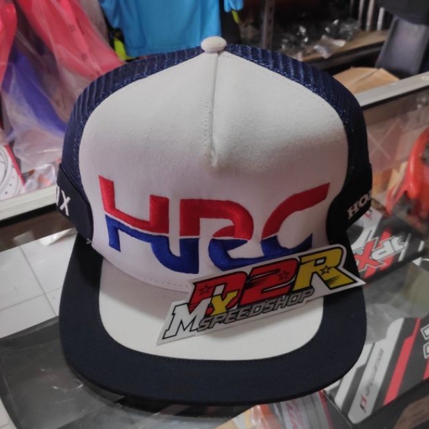 Topi HRC Fox Honda topi racing topi snapback