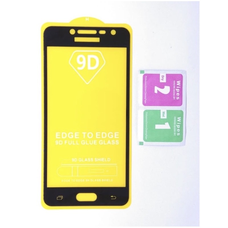 Tempered Glass Full Lem Anti Gores Kaca Samsung Galaxy J2 prime / Grand Prime - UA