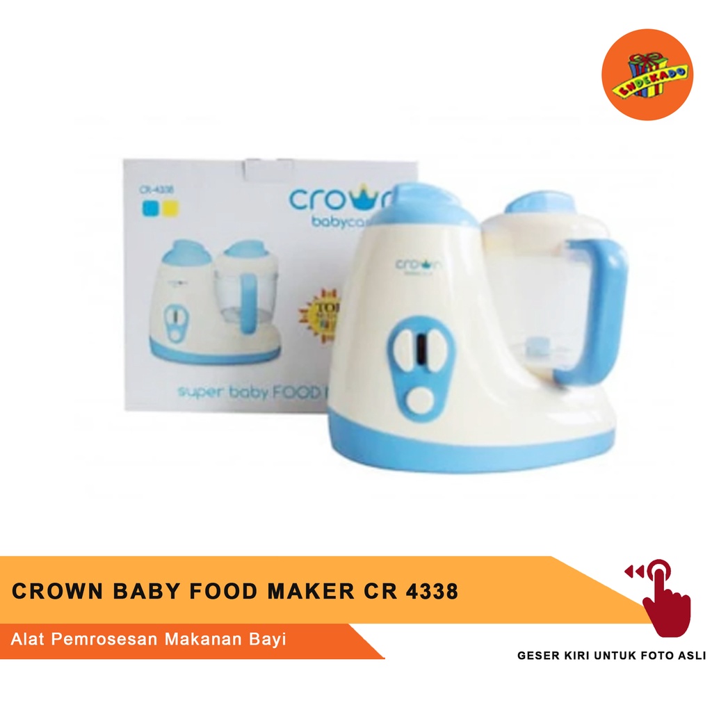 CROWN SUPER BABY FOOD MAKER CR 4338 - Makassar