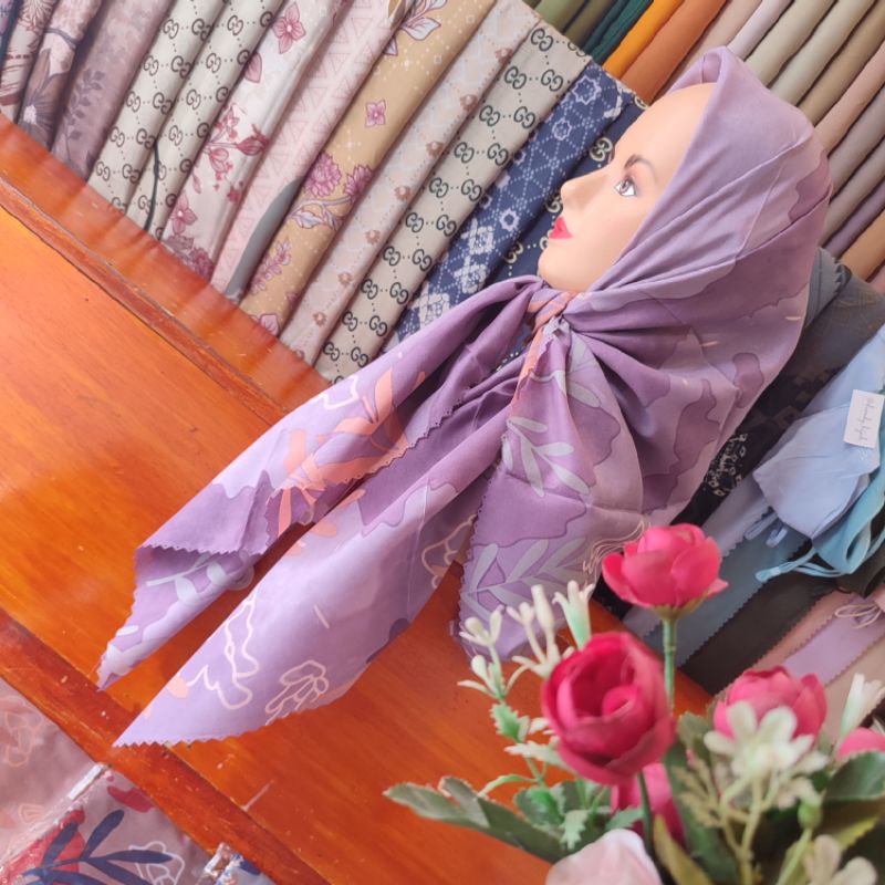 PAKET USAHA HIJAB MOTIF VOAL ISI 20