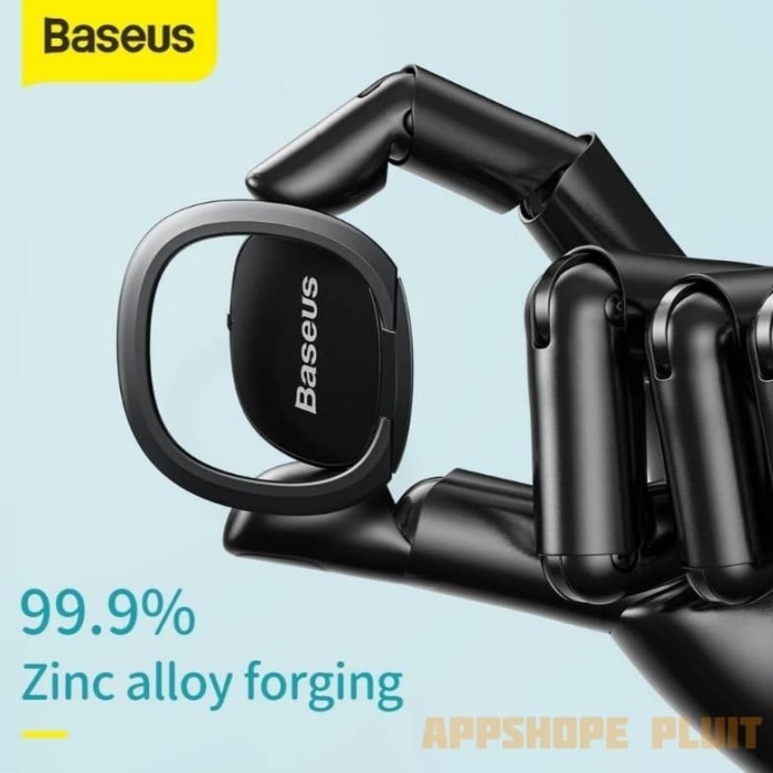BASEUS I-RING HOLDER HANDPHONE BAHAN ALLOY TIPIS ULTRA THIN HOLDER