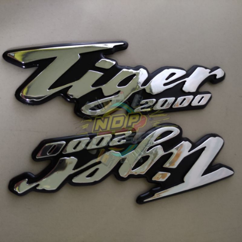 EMBLEM TANGKI TIGER 2000 TILAS TILAM LOGO TANGKI TILAS