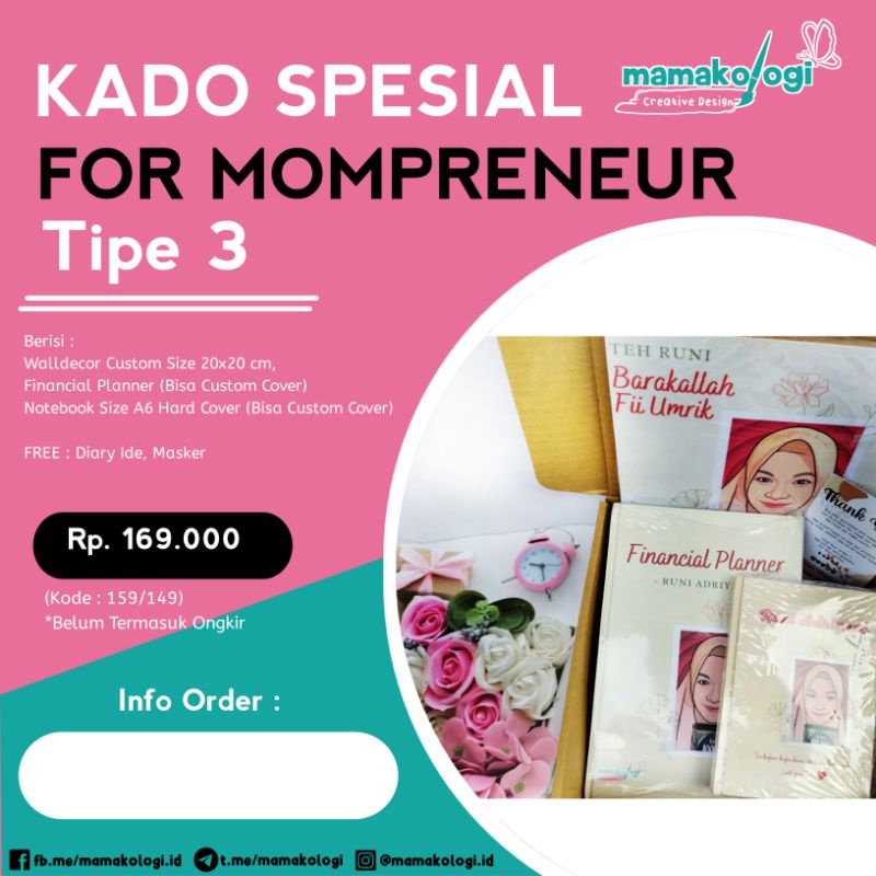 

KADO For Mompreneur Tipe 3
