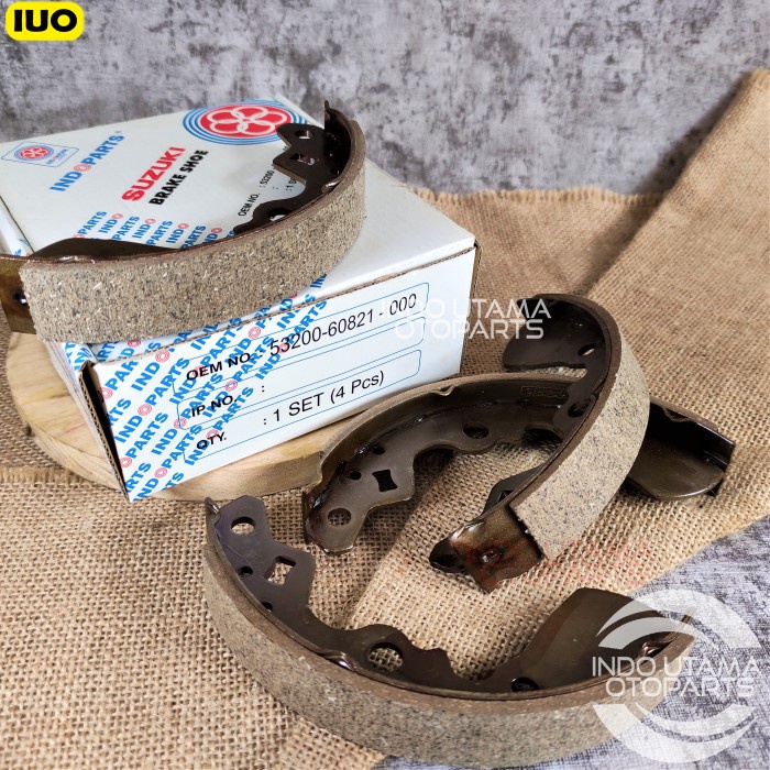 Kampas Rem Belakang Suzuki Amenity Eleny SF413 Brake Shoe INDOPARTS