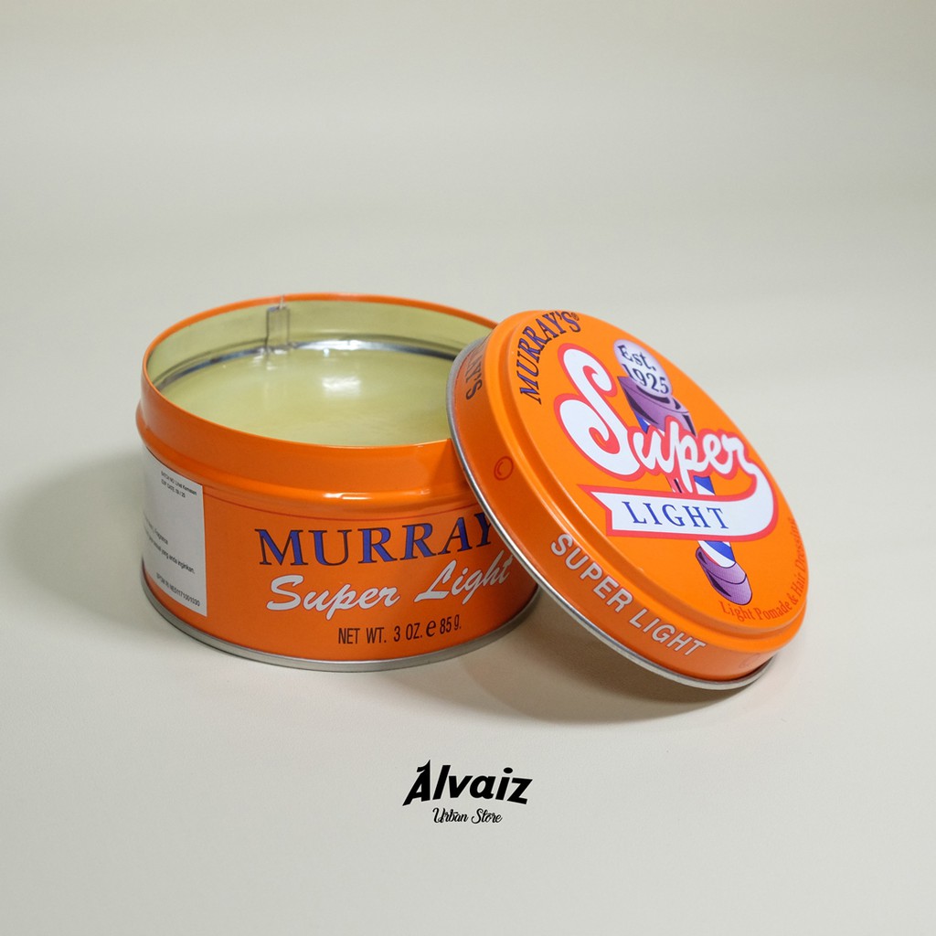 MURRAYS SUPERLIGHT POMADE SUDAH TERDAFTAR BPOM 3 OZ MURRAY FREE SISIR SAKU IMPORT MURAH GROSIR