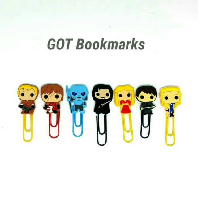 

Pembatas buku Game if Thrones