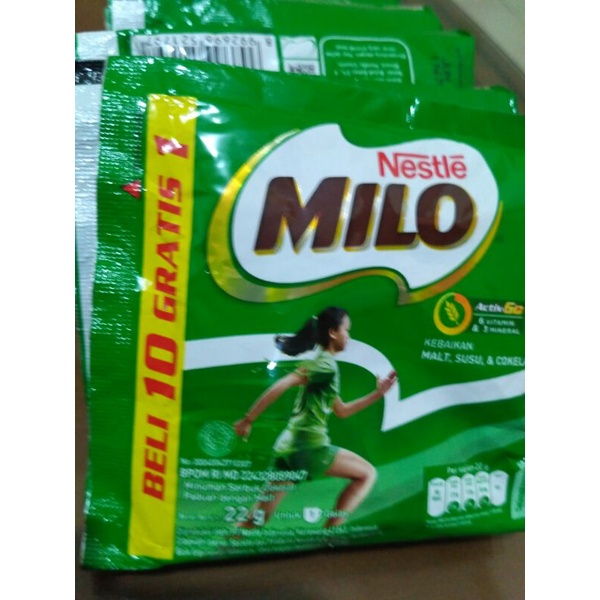 

Milo active go 10 sachet x 22g