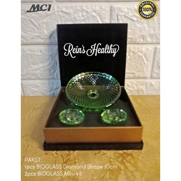 Bioglass BBM 3 (1 Bio.Diamond S.10 cm + 2 Biomini V3) Original MCI MGI